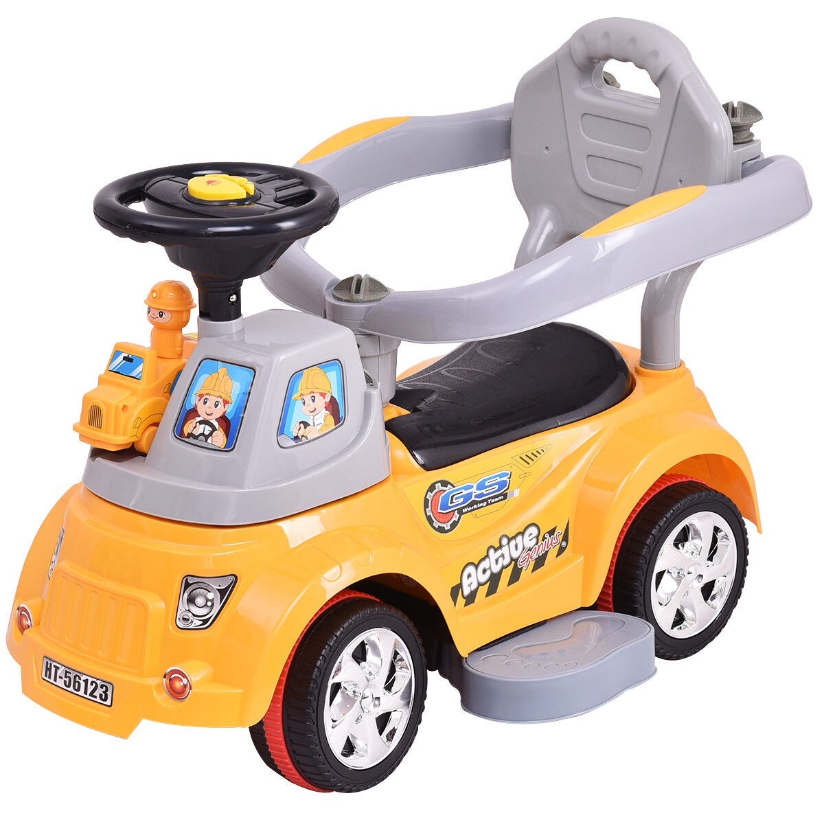 remote control ride on digger