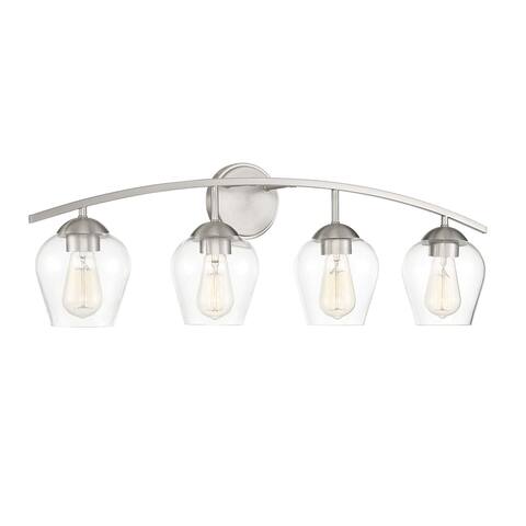 Trade Winds Lighting Hannah 4-Light Bathroom Vanity Light