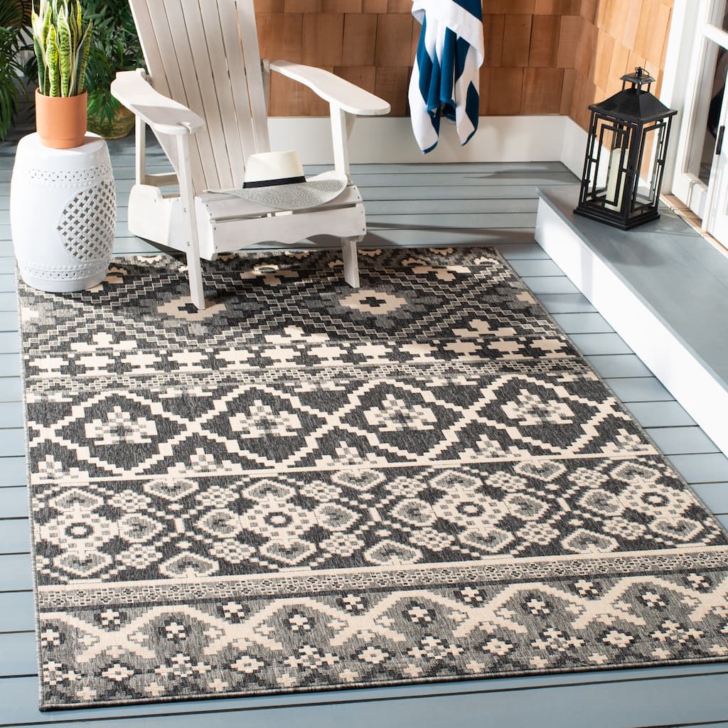 SAFAVIEH Veranda Annukka Indoor /Outdoor Waterproof Area Rug - 9' x 12'