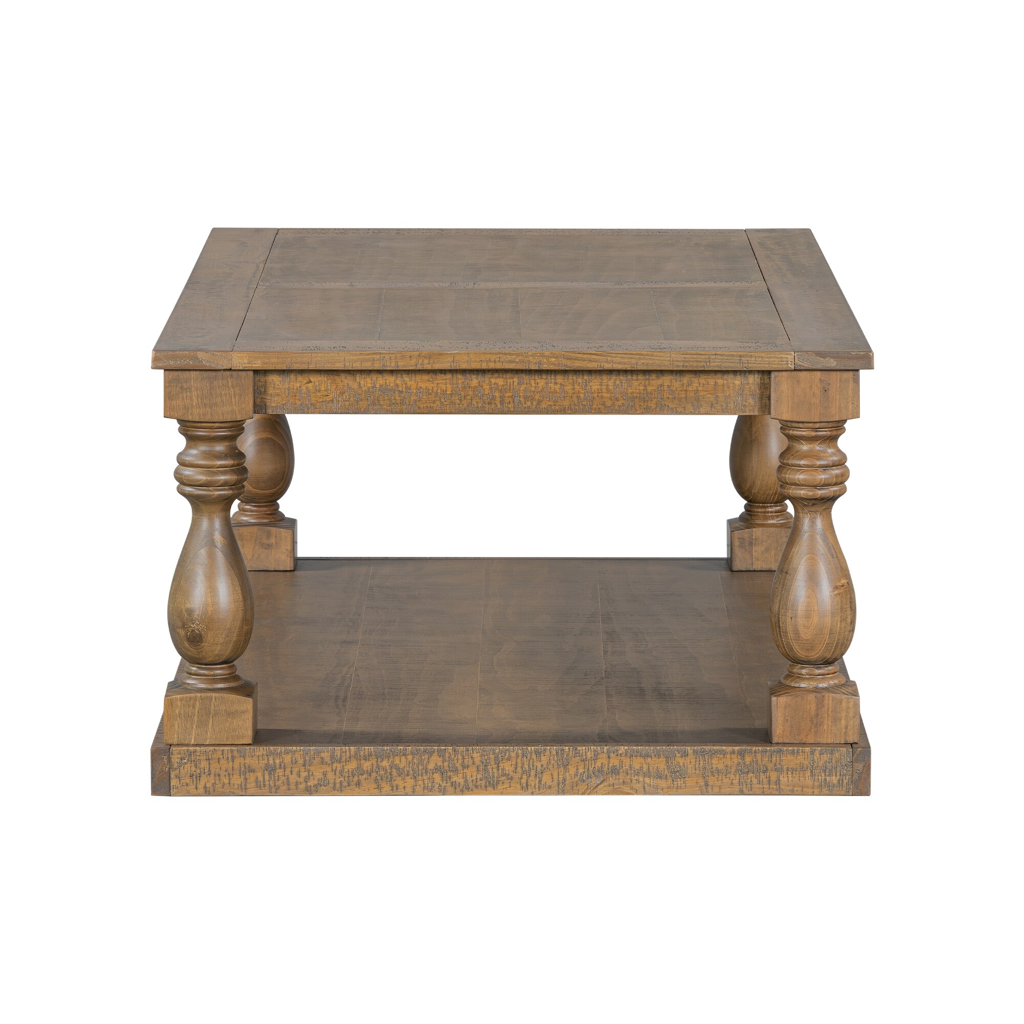 Modern Coffee Table, Vintage-Style Coffee Table with Vase-Shaped
