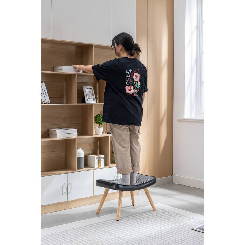 Wooden Step Ottomanwooden Step Stool For Adults - 14.20 x 21.40 x 11.50