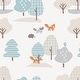 preview thumbnail 4 of 4, Bedtime Originals Sleepytime Bear Woodland Baby/Toddler Fitted Crib Sheet