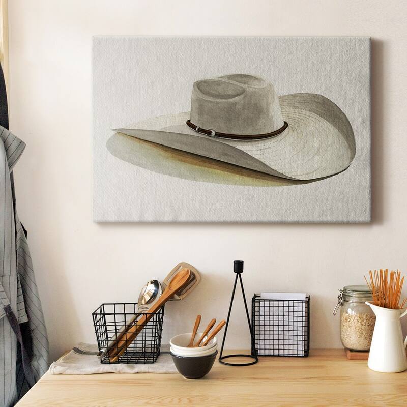 Cowboy Hat II Premium Gallery Wrapped Canvas - Ready to Hang