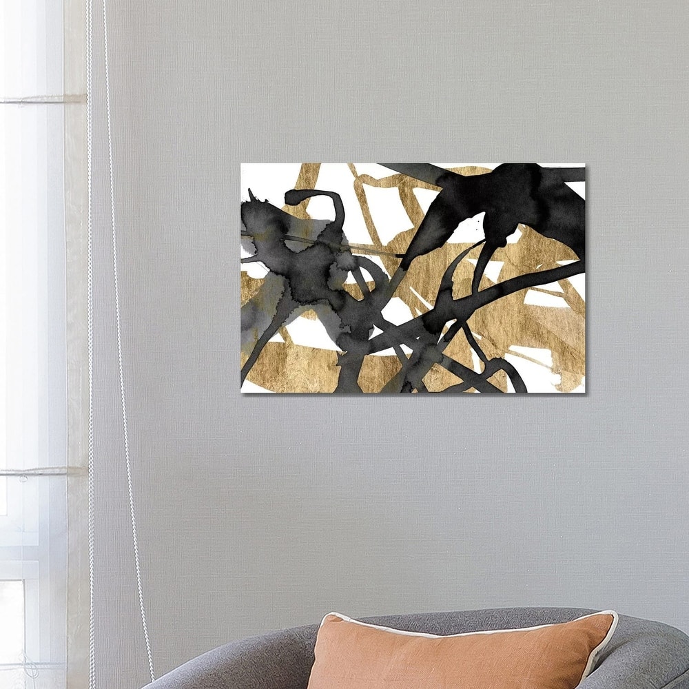 iCanvas "Luxe Gold I" by Jennifer Goldberger Canvas Print