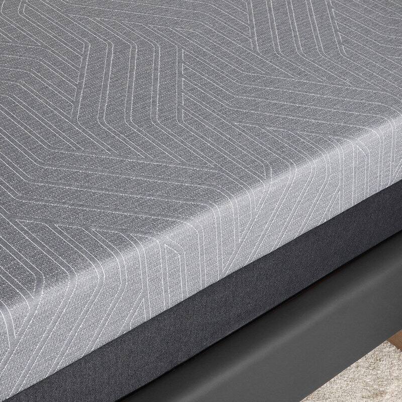 EGOHOME Copper 10 Inch Medium Gel Memory Foam Mattress