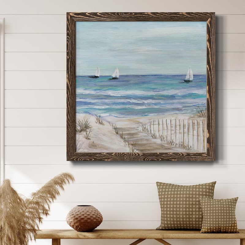Gulf Shores III-Premium Framed Canvas - Ready to Hang