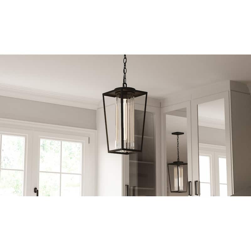 Jett 1-Light Matte Black Mini Pendant