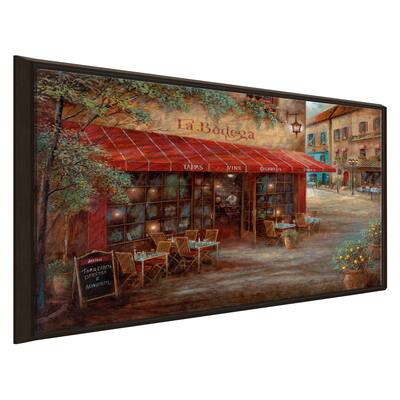 "La Bodega" by Ruane Manning Print on Floating Canvas