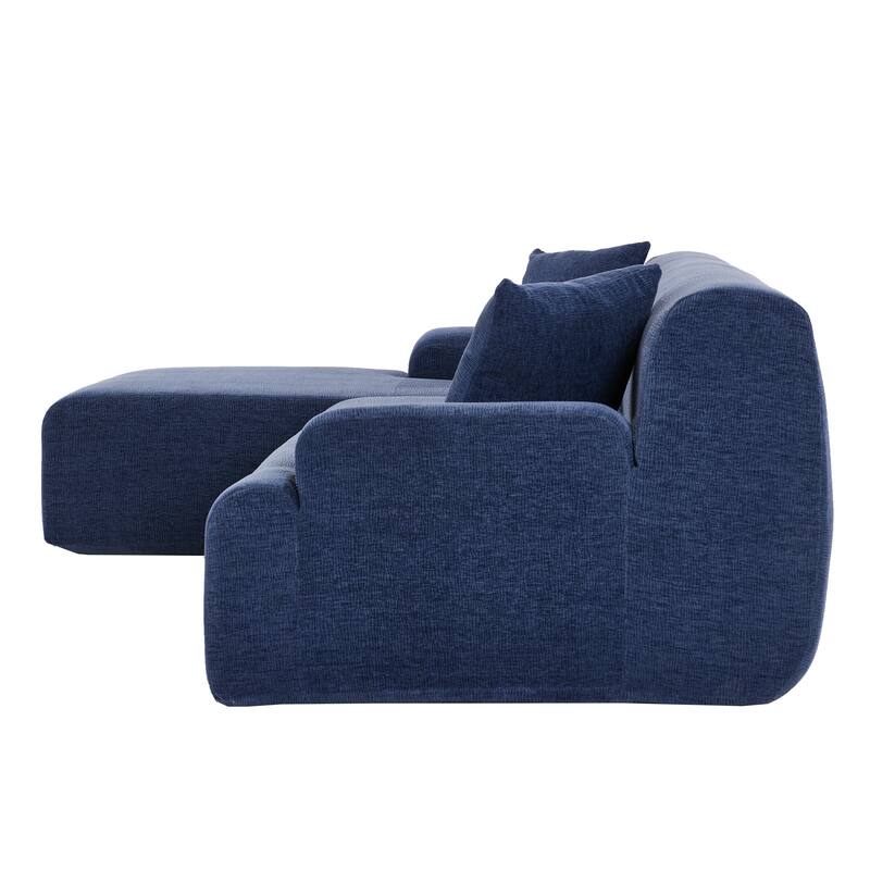 Modern Large L-Shape Modular Sectional Sofa