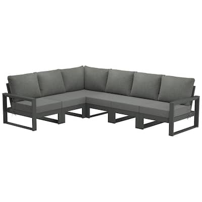 Endless Patio 6-Piece Deep Seating Set with Gray Frame