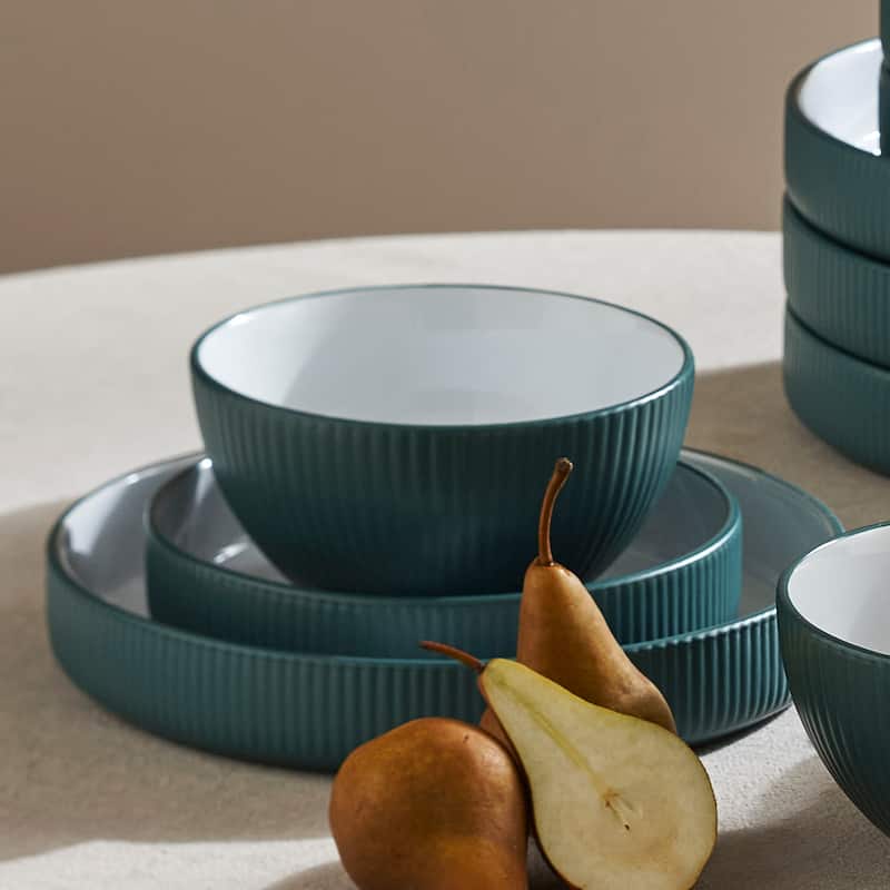Christian Siriano Larosso Stoneware Dinnerware Set