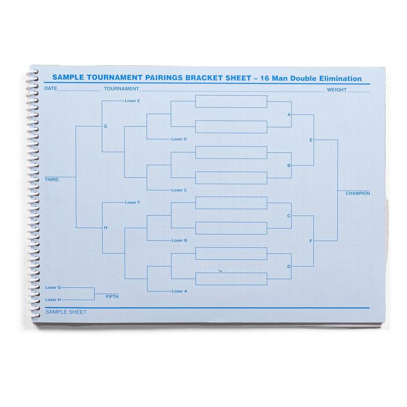 Cliff Keen Wrestling Scorebook - Blue - One Size