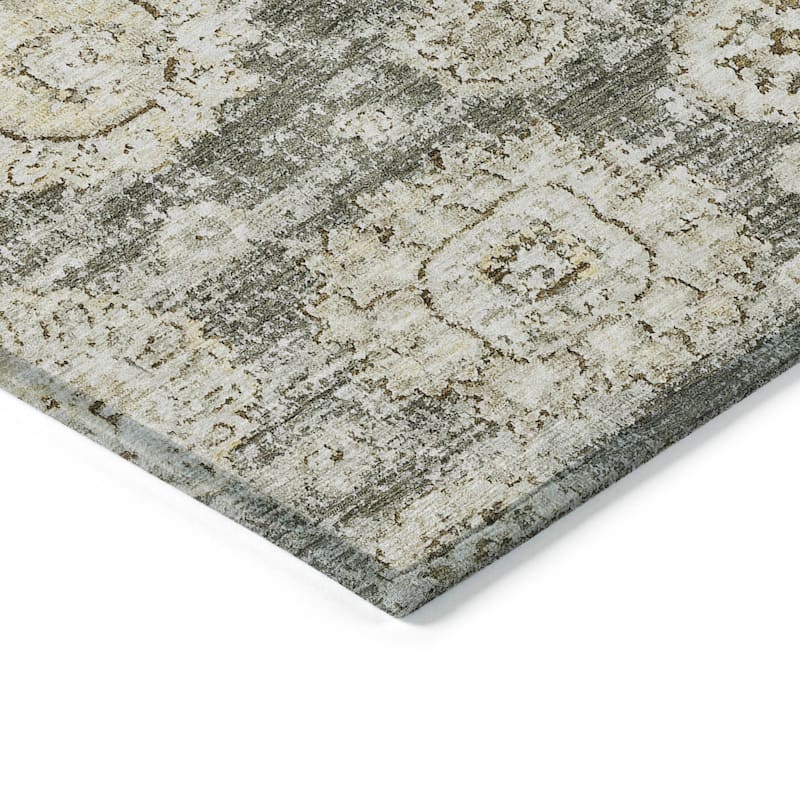 Machine Washable Indoor/ Outdoor Chantille Persian Vintage Rug
