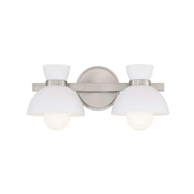 Meridian M80074 2 Light 17" Wide Vanity Light