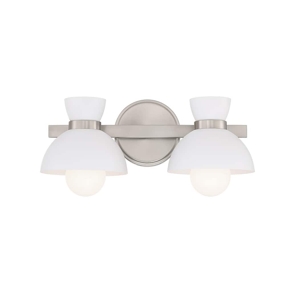 Meridian M80074 2 Light 17" Wide Vanity Light