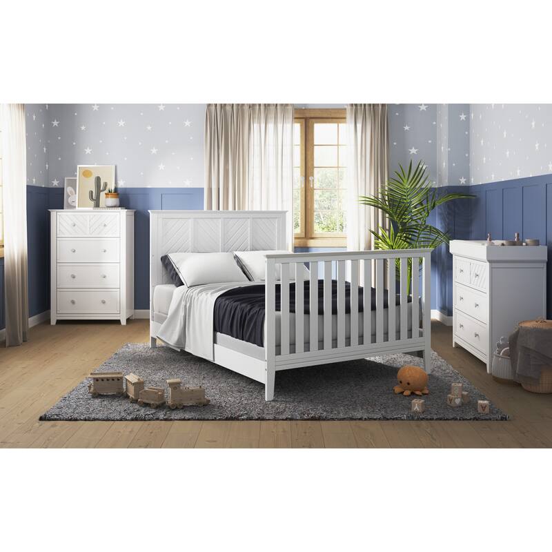 Child Craft Atwood 4-in-1 Convertible Baby Crib - N/A