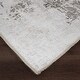 preview thumbnail 2 of 1, Chloe 5' x 7'3" ft Handwoven Indoor Rug, Grey - 5' x 7'3" ft