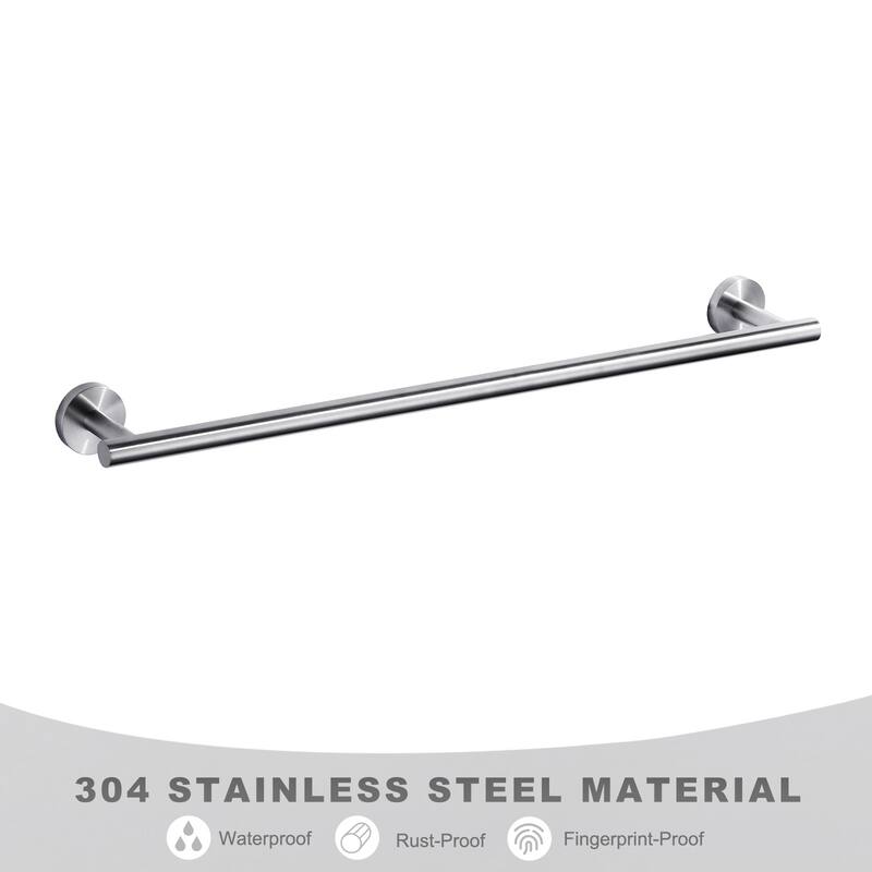 WOWOW Mutiple length Wall Mounted Stainless Steel Towel Bar