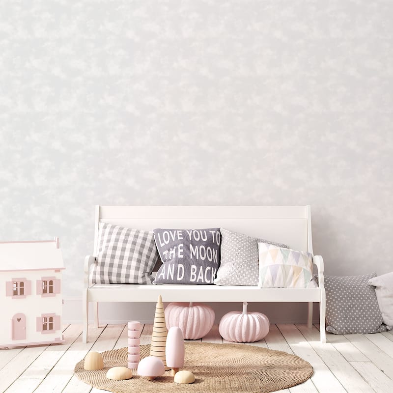 Galerie Wallcoverings Tiny Tots 2 Baby Texture Non-woven Glitter/Matte Wallpaper Roll