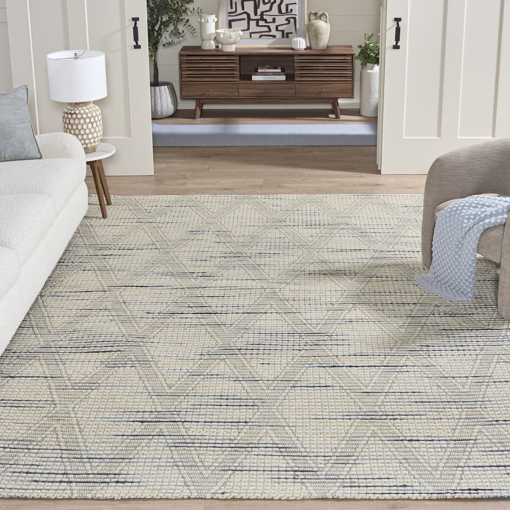 SAFAVIEH Handmade Marbella Siever Modern & Contemporary Wool Rug