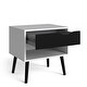 preview thumbnail 4 of 12, Carson Carrington Hjo 1-drawer Nightstand