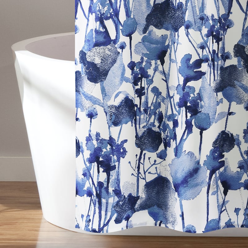 The Curated Nomad Luminet Flora Shower Curtain