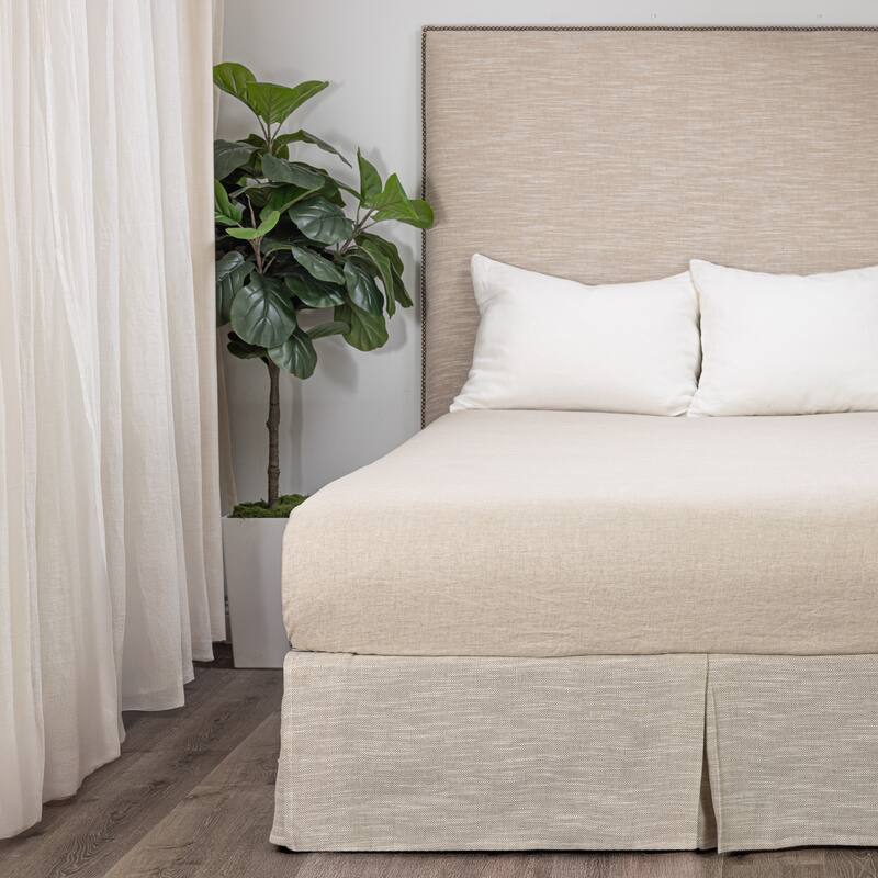 Cottage Home Linen Box Spring Cover
