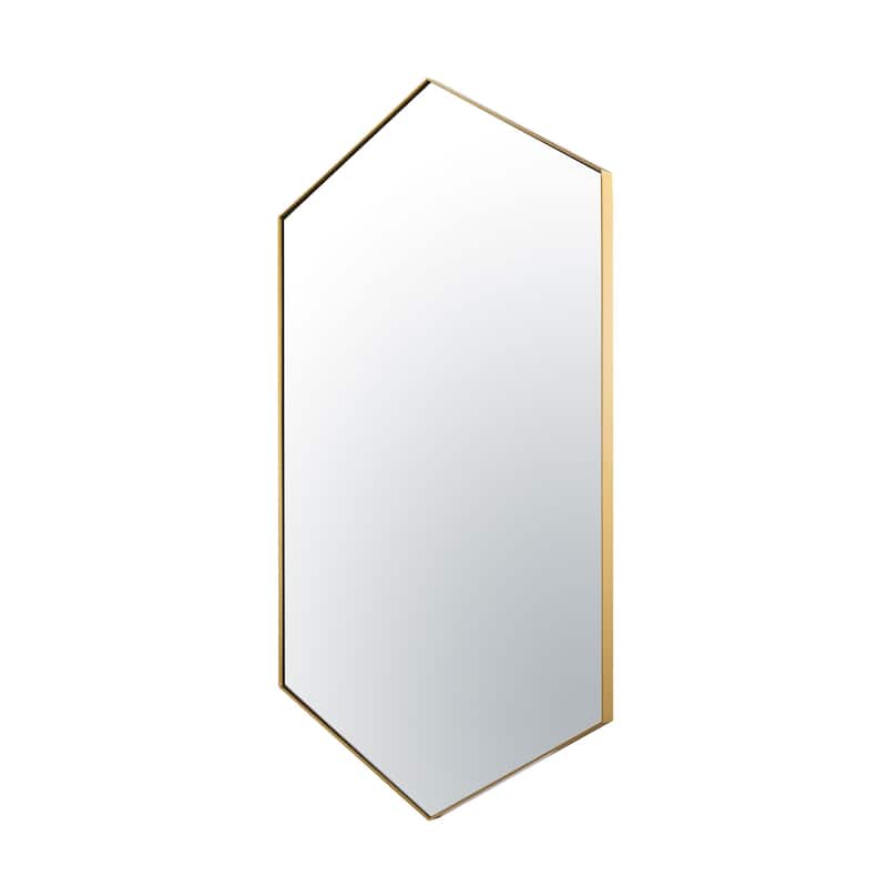 Put A Spell On You 22x40 Framed Hexagonal Mirror