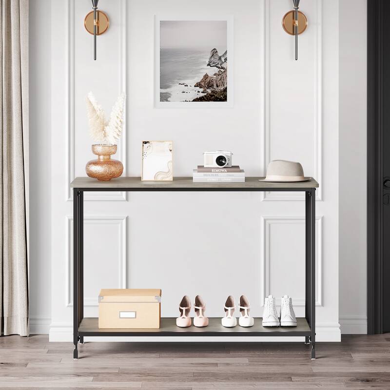 Console Table, Sofa Tables Narrow Entryway Table