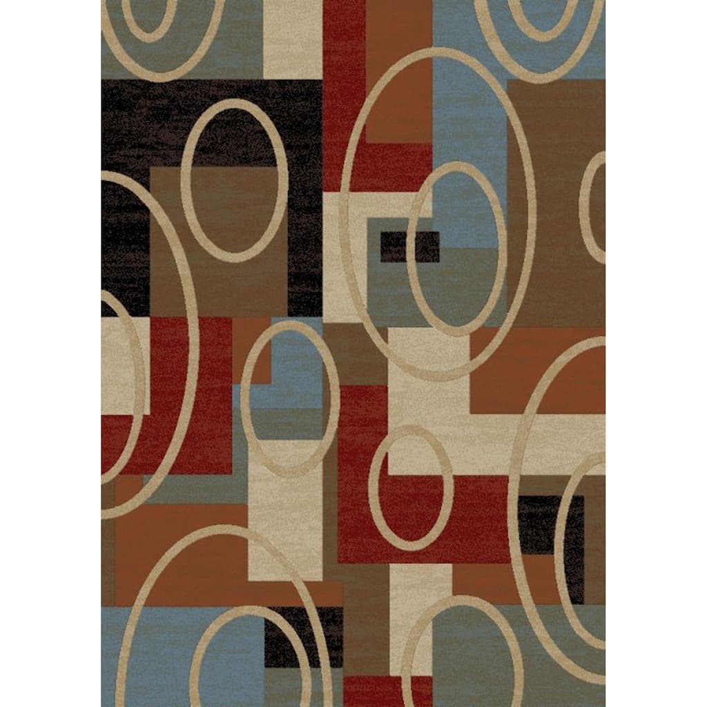 Hometown Broadway Contemporary Area Rug