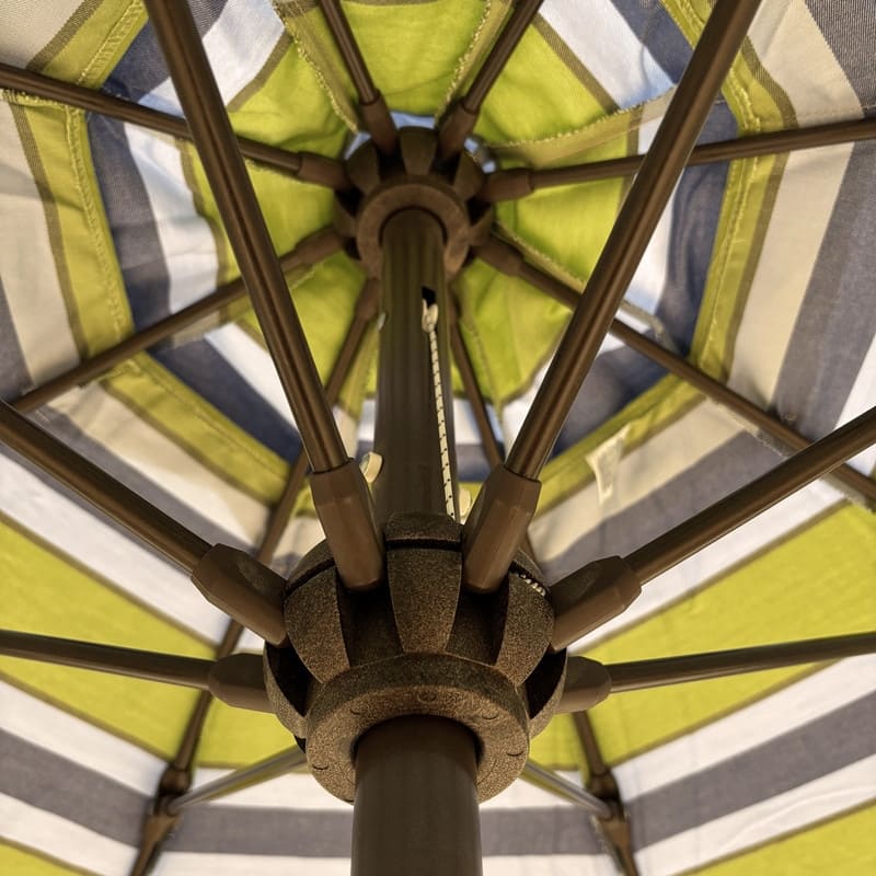 Tropishade 7.5' Market Umbrella with Sunbrella 56027 Kincaid Parrot