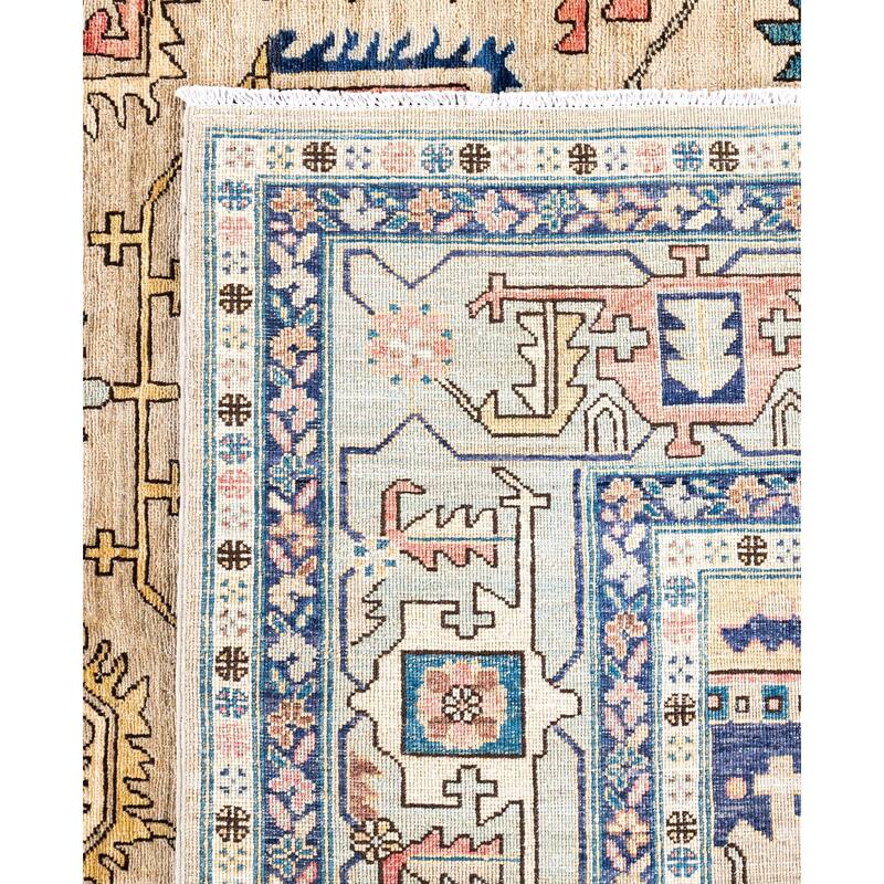 Serapi One-of-a-Kind Hand-Knotted Area Rug - Beige - 10' 2" x 14' 0"