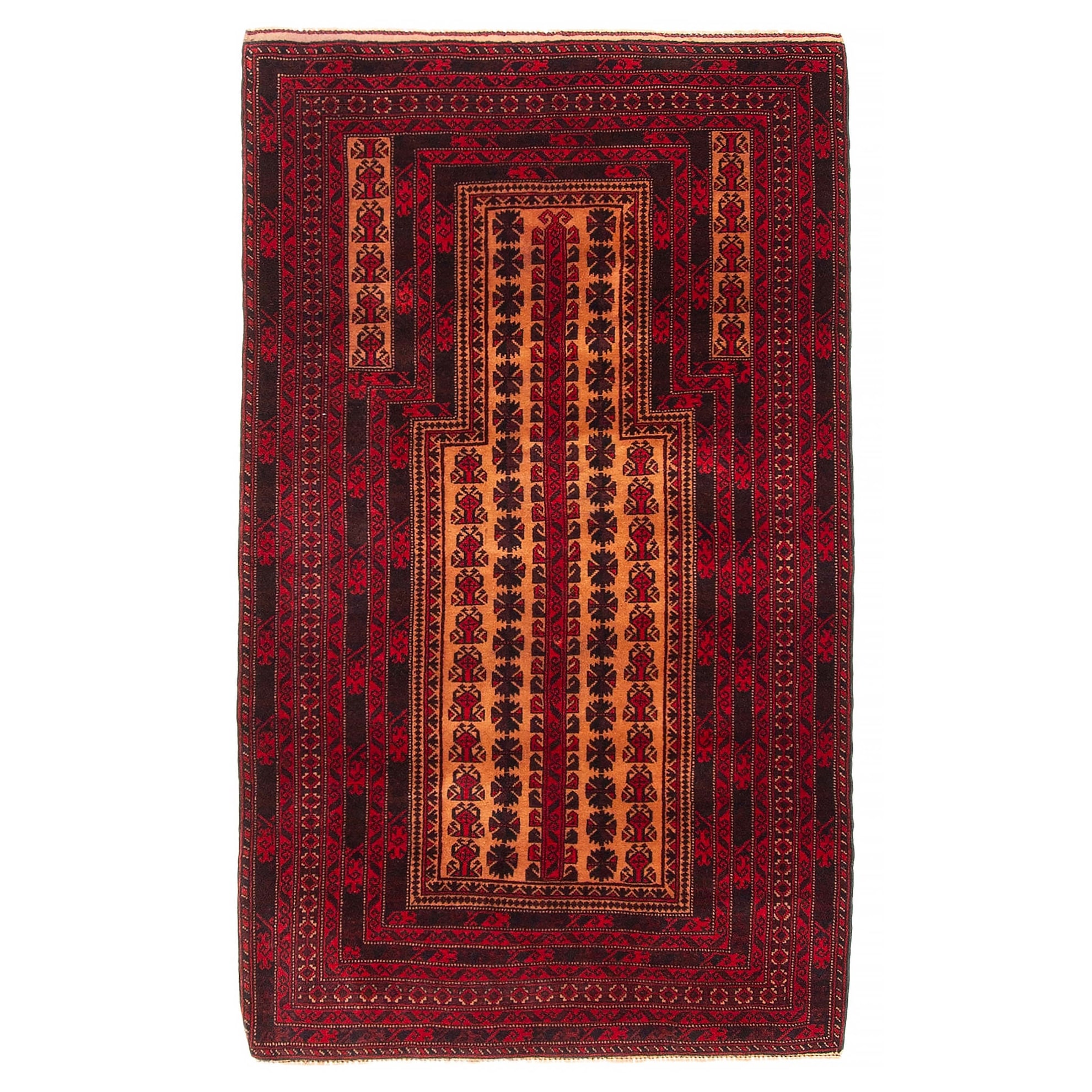 Teimani Brown Rug 2'11" x 4'11" - 2'11 x 4'11