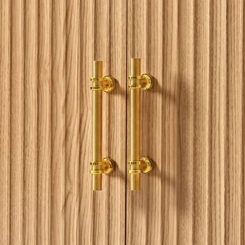 72" Tall Arched Kitchen Pantry Cabinet