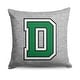 preview thumbnail 1 of 18, NCAA Ivy League 16 Inch Sweatshirt Pillow 16x16 inches - Dartmouth College Big Green