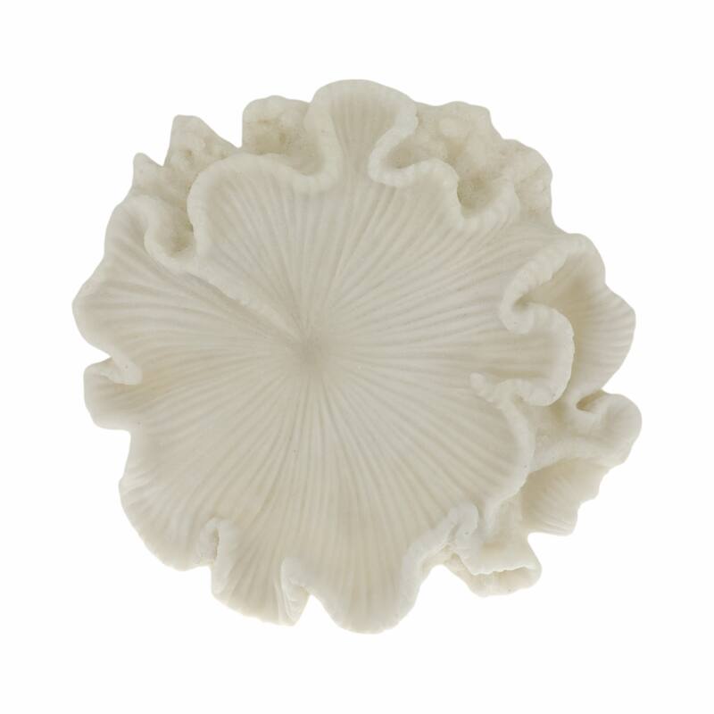 Decorative Coastal Inspired Shell Bowl - 12", White - 17.0"