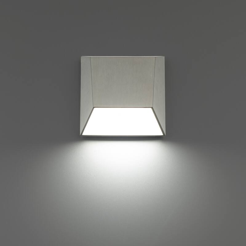 WAC Lighting WS-W27106-40 Atlantis 6" Tall LED Outdoor Wall Sconce Set