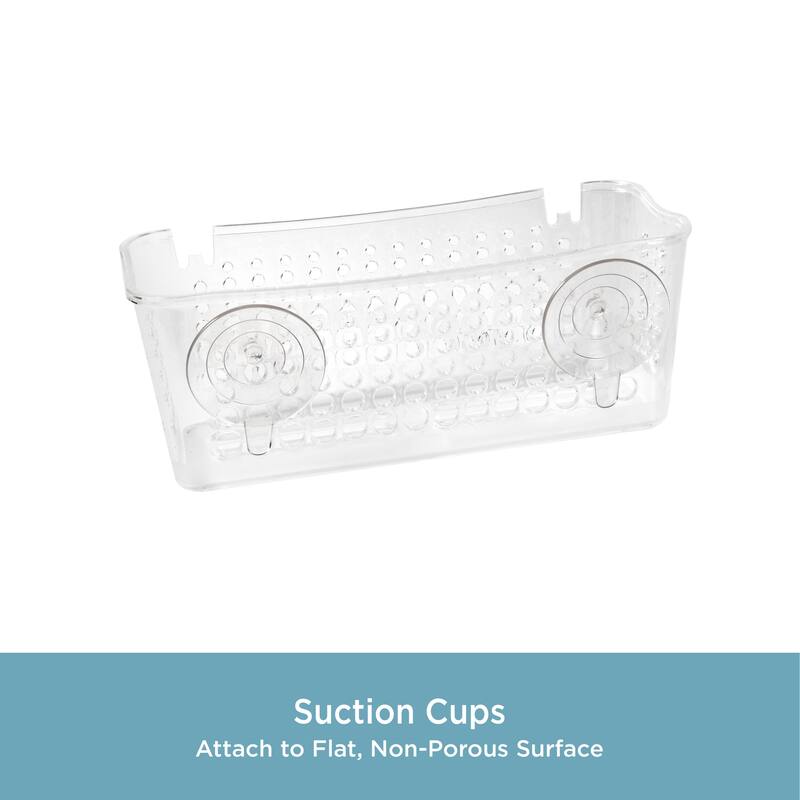 Kenney Suction Cup Basket Shower Caddy