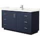Option Dark Blue / Giotto Quartz Top / Brushed Nickel