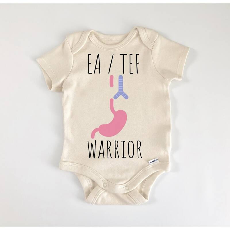 Ta Eaf Nicu Premie - Baby Boy Girl Clothes Infant Bodysuit Funny Cute - Natural - 0-3M