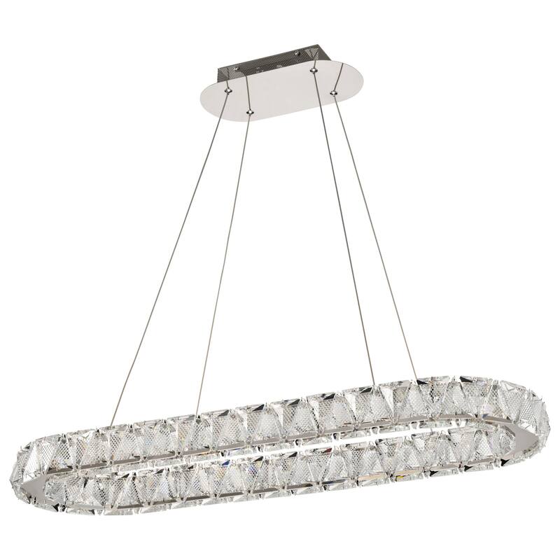 Nuvo Lighting 62/2443 Asher 36" Wide Suspension Linear LED Pendant