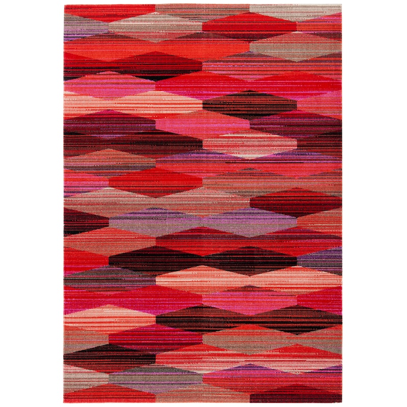 SAFAVIEH Montage Sunija Indoor/ Outdoor Waterproof Patio Backyard Rug