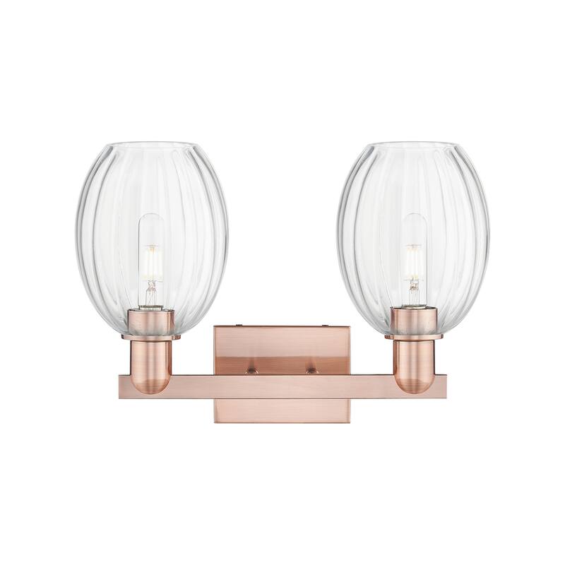 Innovations Lighting Downtown Urban - Preston - 2 Light 16" Bell Shade Bath Vanity Light