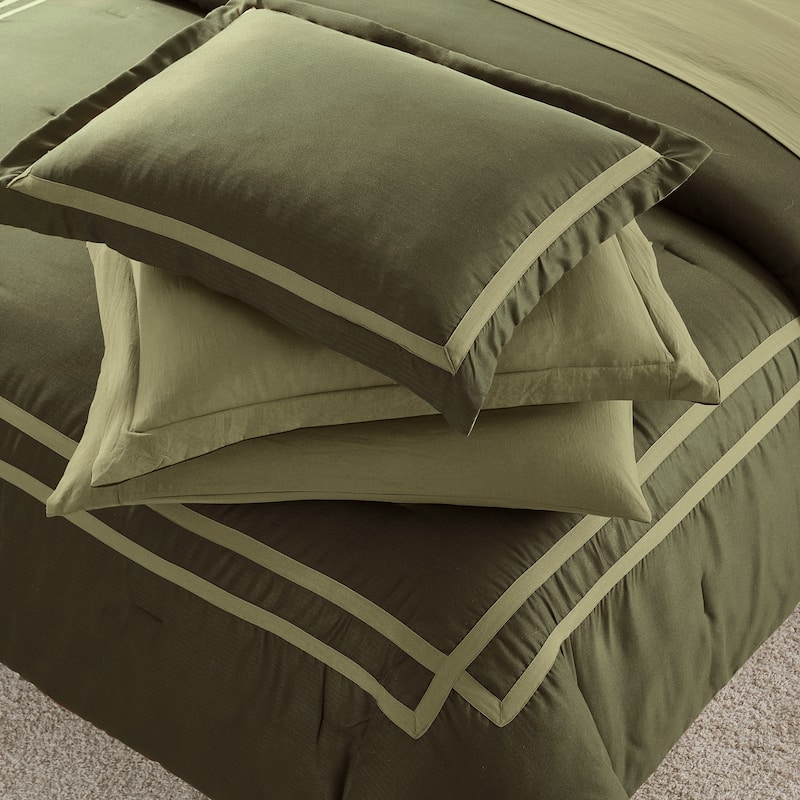 Wonderful Hotel Comforter Set Bag in A Bag 8 Piece