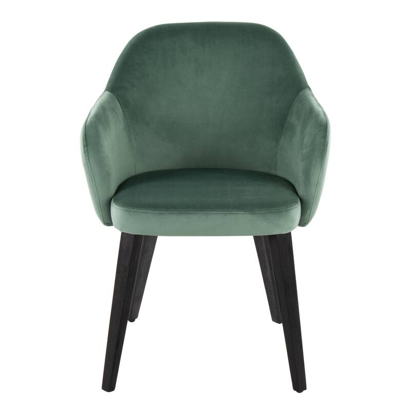 Porch & Den Beckett Dining Chair with Bent Wood Legs (Set of 2)