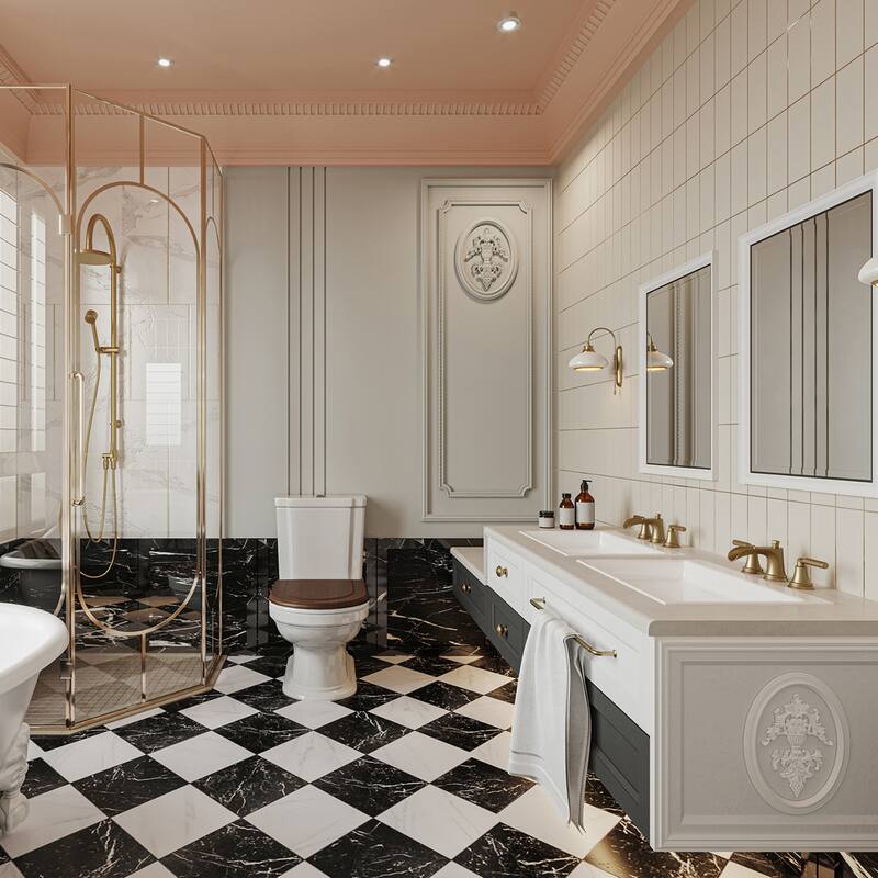Wide Waterfall Bathroom Faucet