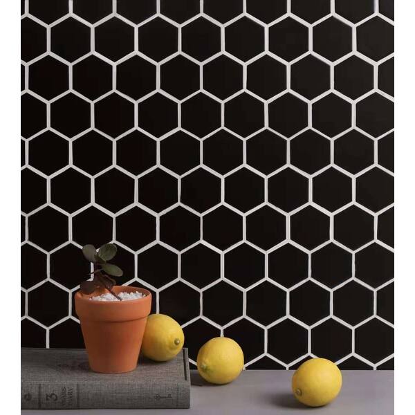 WS Tiles - Value Matte Black 10.5 in. x 10.5 in. Porcelain 2 WS Tiles - Value Matte Black 10.5 in. x 10.5 in. Porcelain 2
