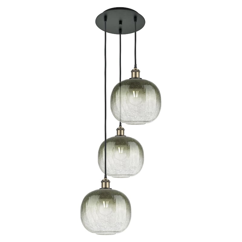 Innovations Lighting Endless Possibilities Ballston - Brookhaven Sphere - 3 Light 17" Cord Hung Multi Pendant