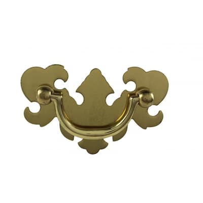 Bright Solid Brass Chippendale Bail Pull Renovators Supply