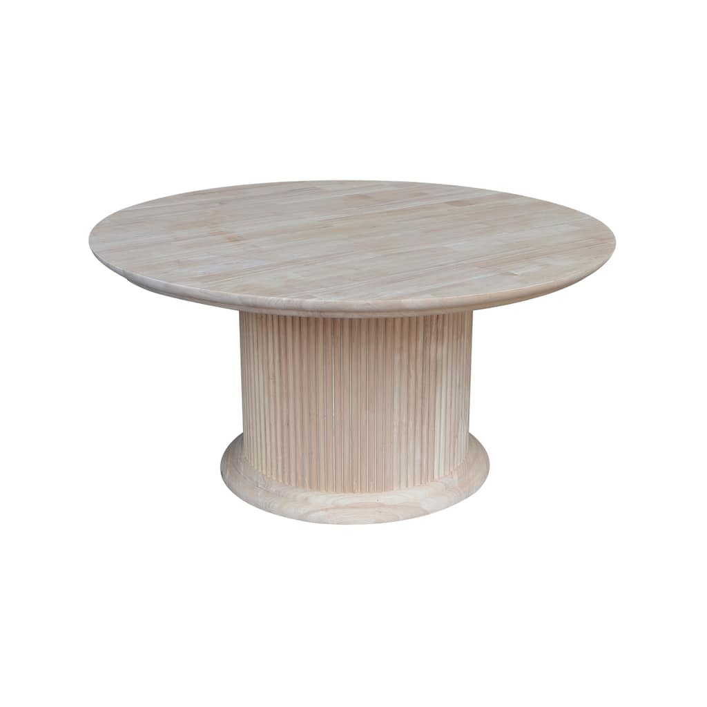 Haven Solid Wood Round Coffee Table